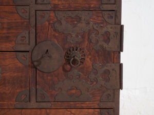 Cómoda Tansu antigua – Periodo Meiji /  Taishō (c.1868-1926) #34