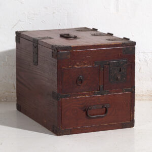 Pequeño cofre kodansu japonés antiguo - Periodo Meiji / Taishō (c.1868-1926) #35