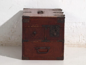 Pequeño cofre kodansu japonés antiguo - Periodo Meiji / Taishō (c.1868-1926) #35