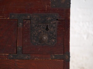 Pequeño cofre kodansu japonés antiguo - Periodo Meiji / Taishō (c.1868-1926) #35