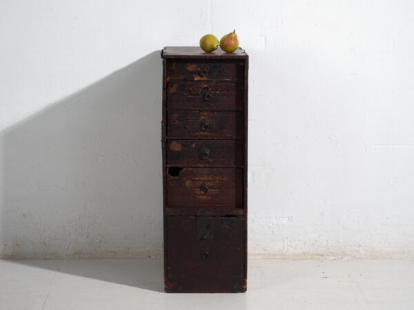 Mueble de archivo japonés antiguo – Periodo Meiji / Taishō (c.1880-1926) #74