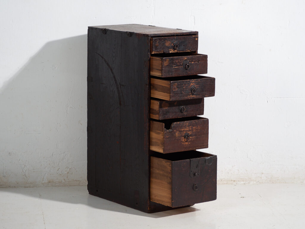 Mueble de archivo japonés antiguo – Periodo Meiji / Taishō (c.1880-1926) #74