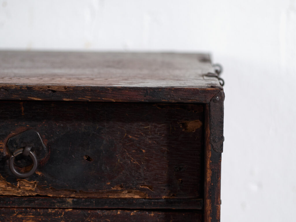 Mueble de archivo japonés antiguo – Periodo Meiji / Taishō (c.1880-1926) #74