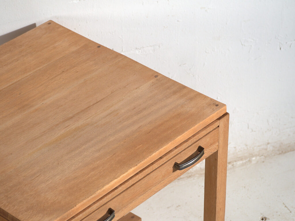 Mesa auxiliar japonesa antigua - Periodo Showa (c.1926-1970) #79