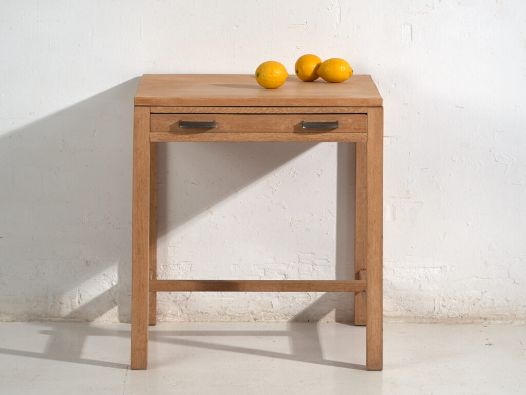 Mesa auxiliar japonesa antigua - Periodo Showa (c.1926-1970) #79