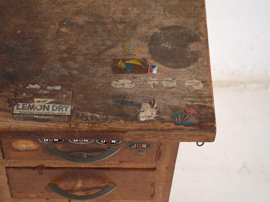 Escritorio Japonés Antiguo con Cajones - Periodo Showa (c.1926-1970) #80