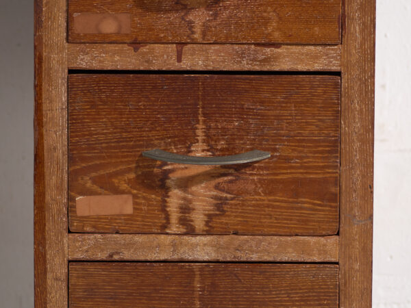 Antique Japanese Writing Desk with Drawers - Showa Period (c.1926-1970) #80