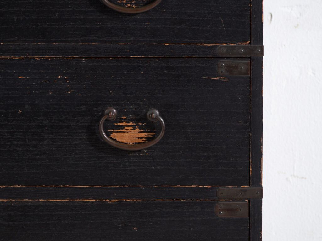 Antiguo Isho-Dansu Japonés en Paulownia – Periodo Meiji Tardío / Taishō – Japón c.1890-1920