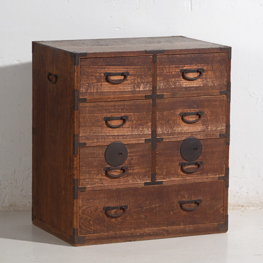 Tansu japonés antiguo – Periodo Meiji / Taishō (c.1868-1926) #88
