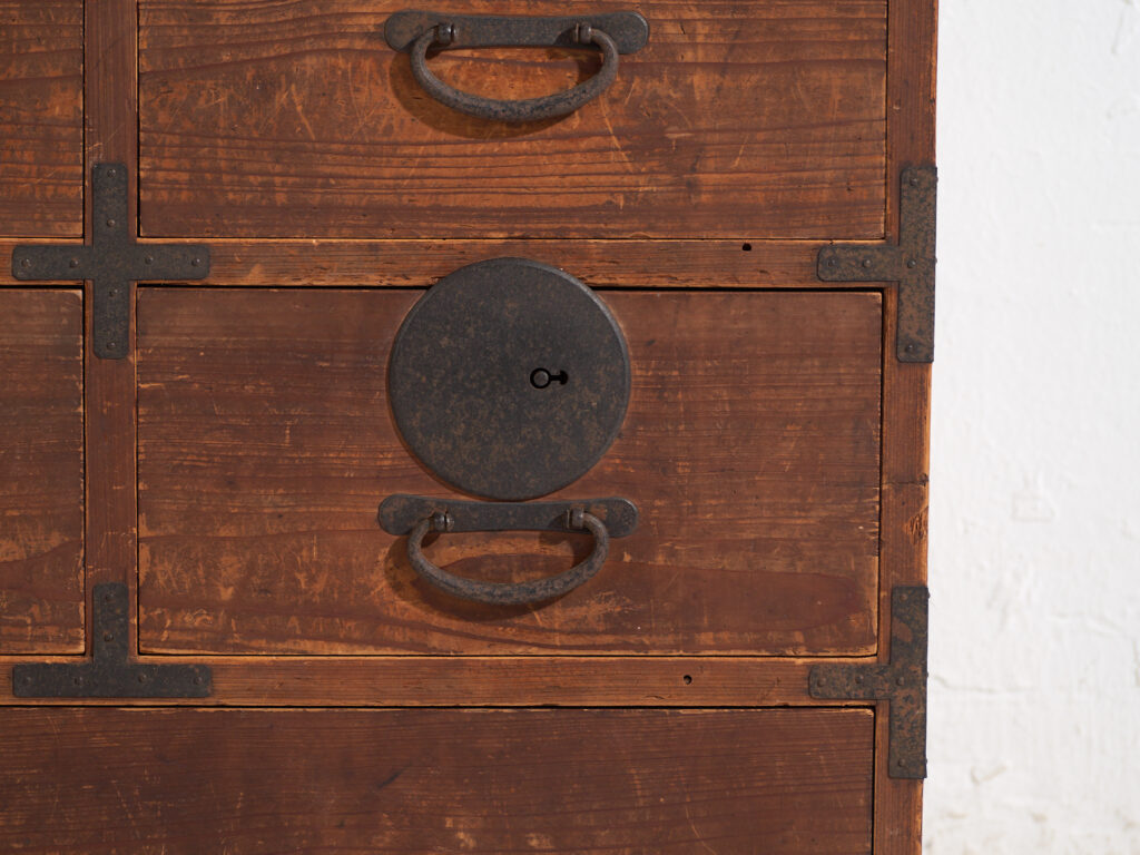 Tansu japonés antiguo – Periodo Meiji / Taishō (c.1868-1926) #88