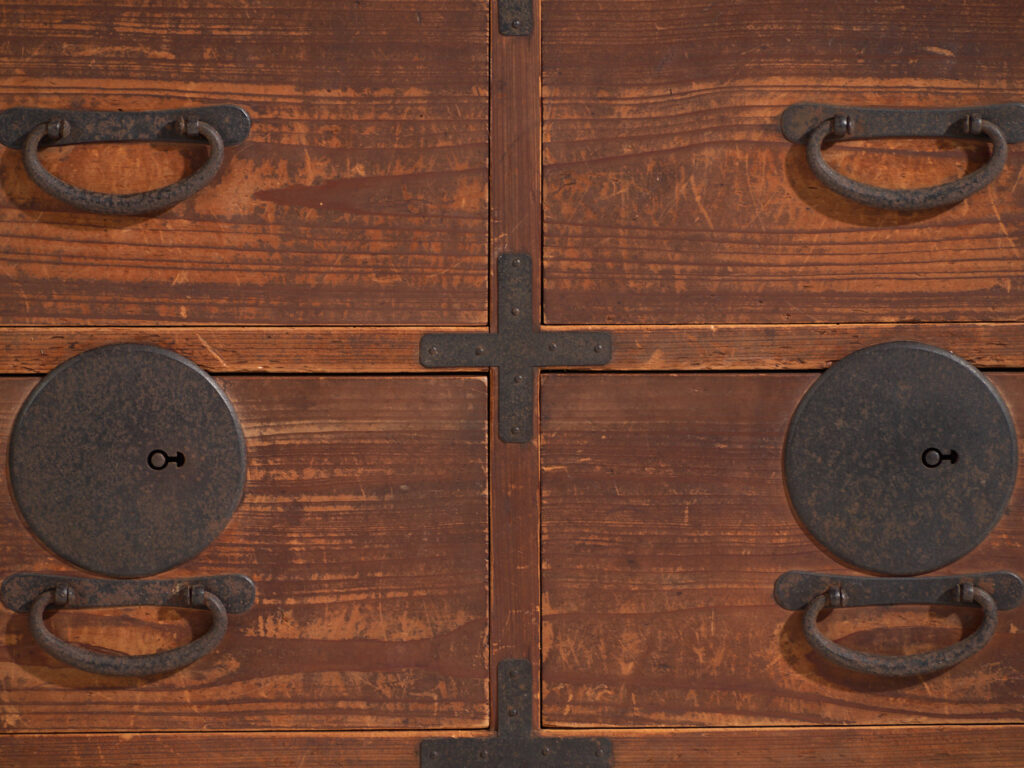 Tansu japonés antiguo – Periodo Meiji / Taishō (c.1868-1926) #88