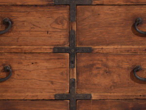 Pequeña cajonera antigua – Periodo Meiji / Taishō (c.1890-1926) #90