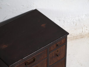 Pequeño Tansu japonés antiguo – Periodo Taishō / Showa (c.1868-1926) #99