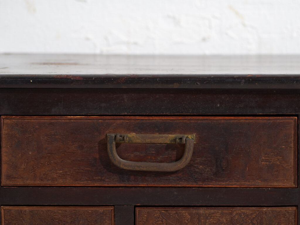 Pequeño Tansu japonés antiguo – Periodo Taishō / Showa (c.1868-1926) #99