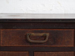 Pequeño Tansu japonés antiguo – Periodo Taishō / Showa (c.1868-1926) #99