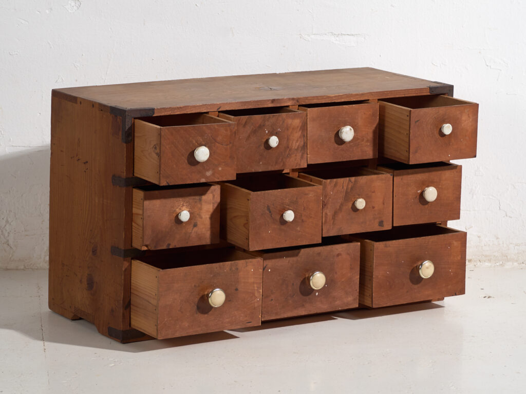 Cajonera japonesa antigua – Periodo Showa (c.1926-1989) #103