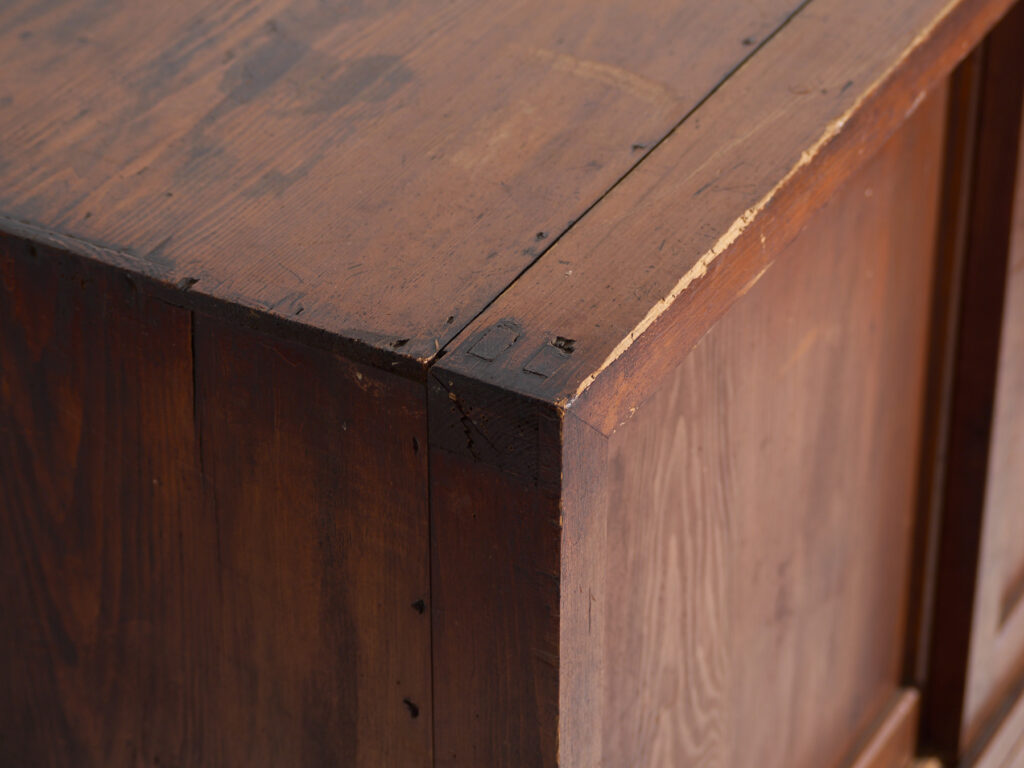 Armario japonés antiguo con puertas correderas - Periodo Meiji tardío (c.1900-1920) #67