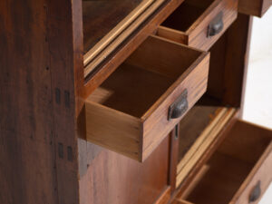 Armario japonés antiguo con puertas correderas - Periodo Meiji tardío (c.1900-1920) #67