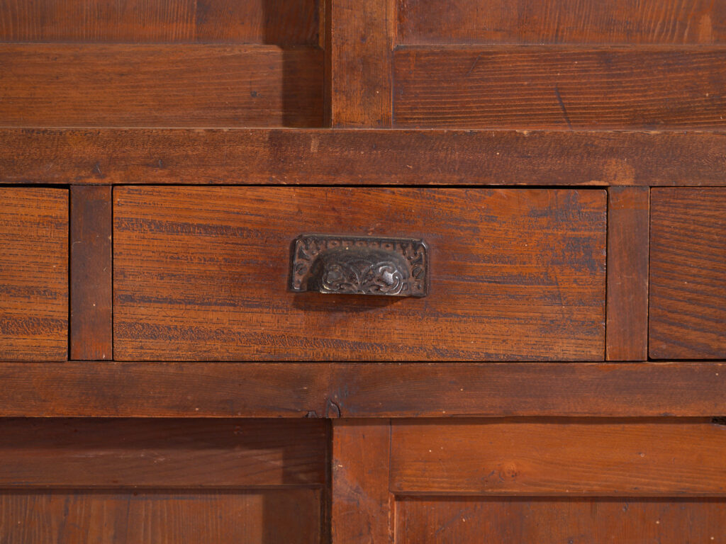 Armario japonés antiguo con puertas correderas - Periodo Meiji tardío (c.1900-1920) #67