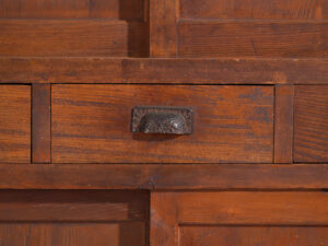 Armario japonés antiguo con puertas correderas - Periodo Meiji tardío (c.1900-1920) #67