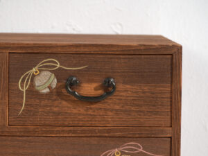 Cajonera japonesa de paulownia – Periodo Showa (c.1950–1979)