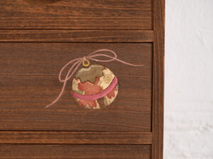 Cajonera japonesa de paulownia – Periodo Showa (c.1950–1979)