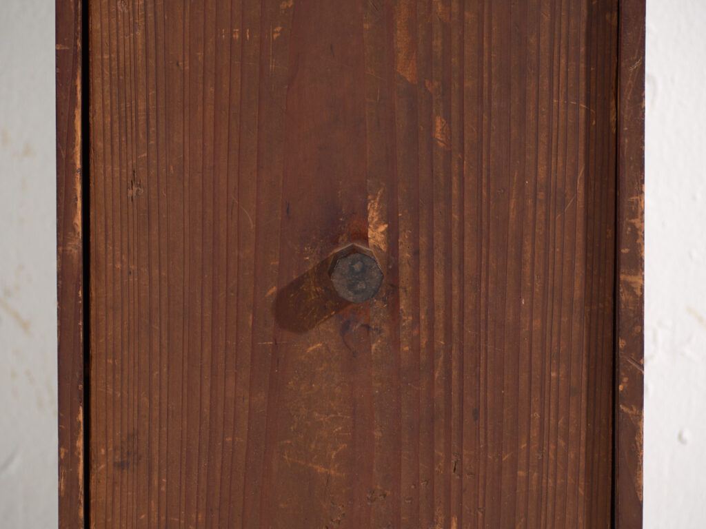 Armario japonés antiguo de cedro con puerta y cajones – Periodo Taishō / Showa temprano (c.1912-1945)