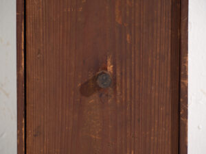 Armario japonés antiguo de cedro con puerta y cajones – Periodo Taishō / Showa temprano (c.1912-1945)