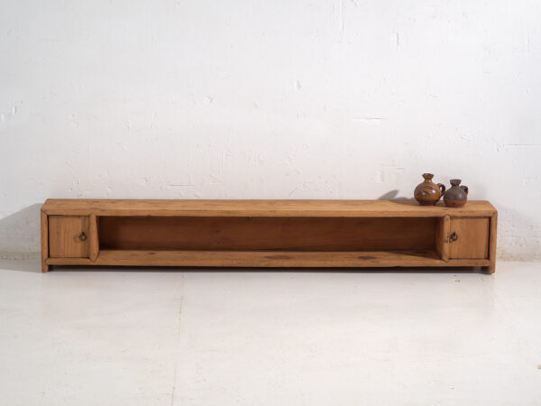 Antique low sideboard in pine wood – China, circa 1930