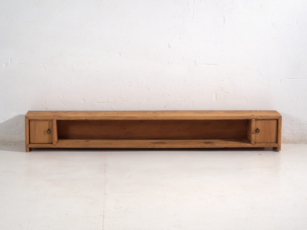 Antique low sideboard in pine wood – China, circa 1930