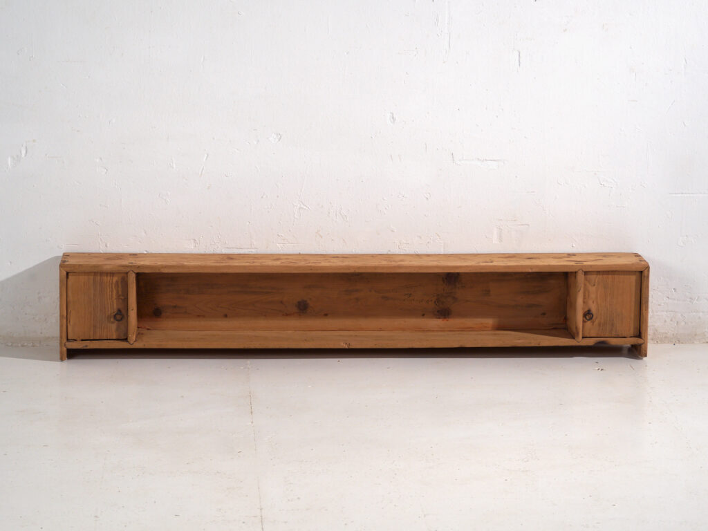 Antique low sideboard in pine wood – China, circa 1930
