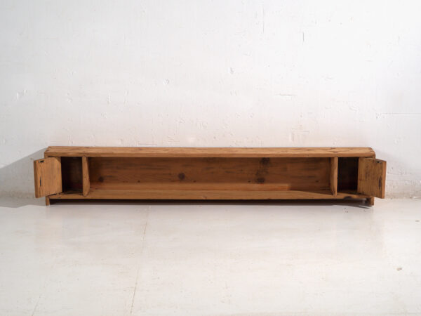 Antique low sideboard in pine wood – China, circa 1930