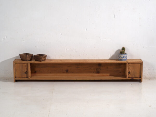 Antique low sideboard in pine wood – China, circa 1930