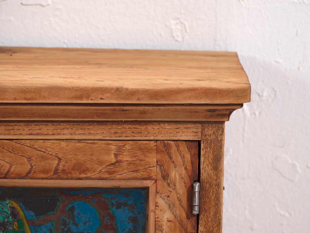 Antique low sideboard in pine wood – China, circa 1930