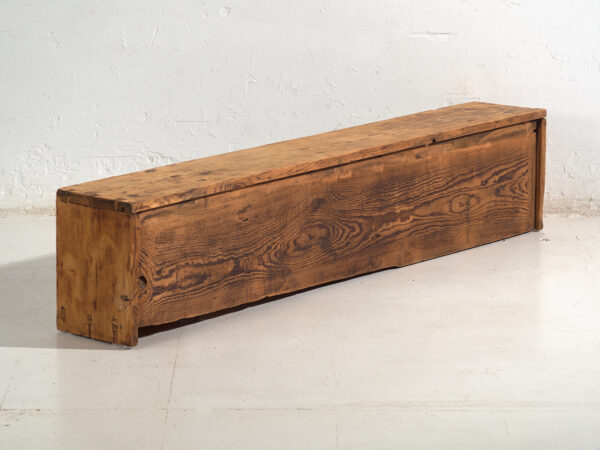 Antique low sideboard in pine wood – China, circa 1930