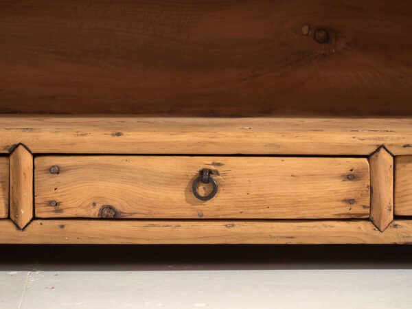 Antique low sideboard in pine wood – China, circa 1930