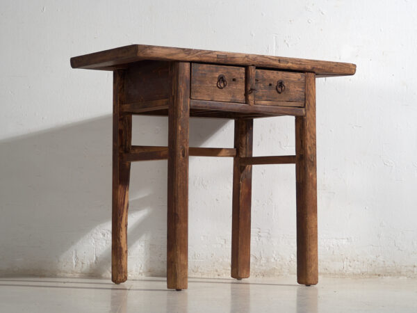 Consola antigua en madera de olmo – China, circa 1920