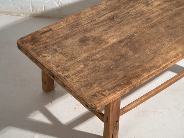 Antique low table in pine wood – China, circa 1920
