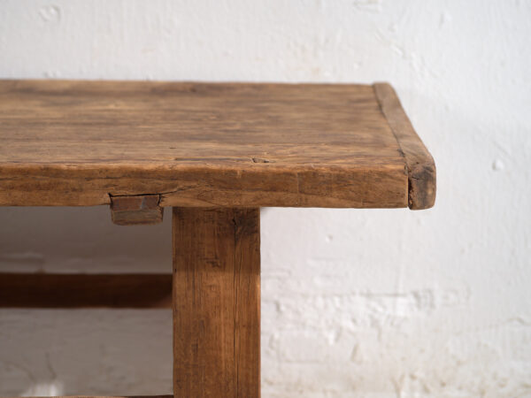 Antique low table in pine wood – China, circa 1920