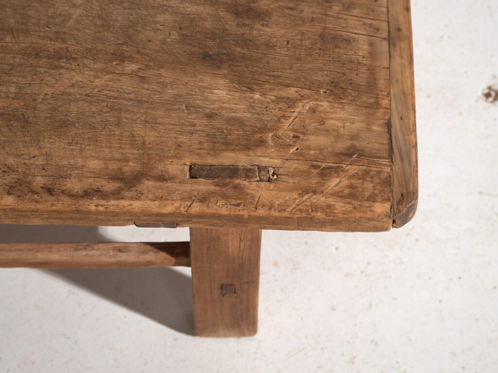 Antique low table in pine wood – China, circa 1920