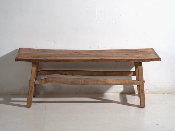 Antique low table in pine wood – China, circa 1930