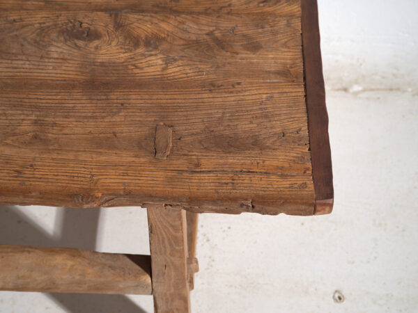 Antique low table in pine wood – China, circa 1930