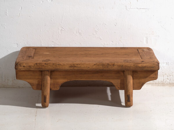 Mesa baja china antigua tipo kang – Periodo dinastía Qing, circa 1900 #11