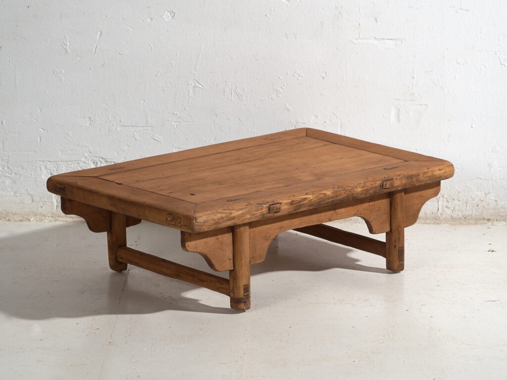 Table basse chinoise ancienne type kang – Table d’appoint primitive chinoise – circa 1900 #16