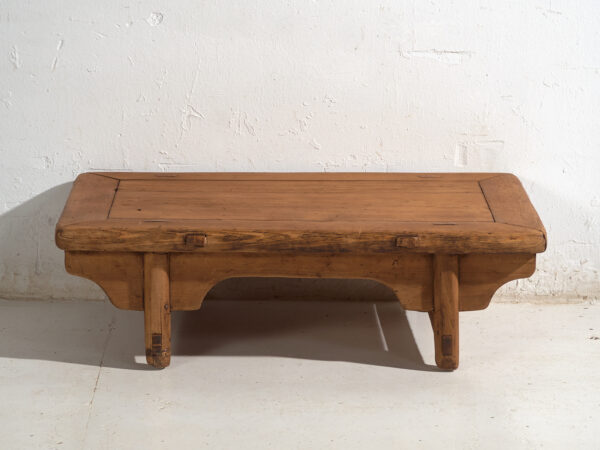 Table basse chinoise ancienne type kang – Table d’appoint primitive chinoise – circa 1900 #16
