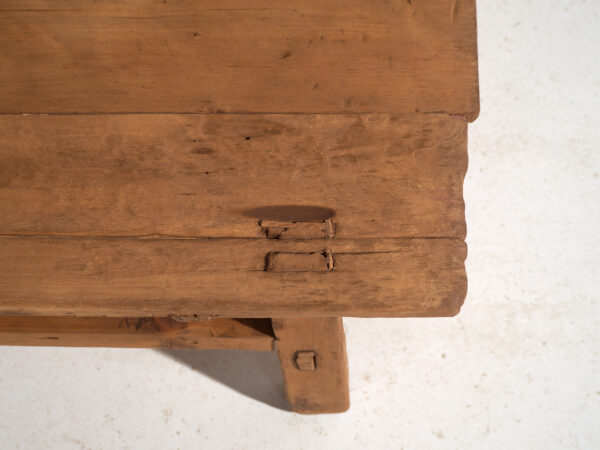 Antique low table in pine wood – China, circa 1930