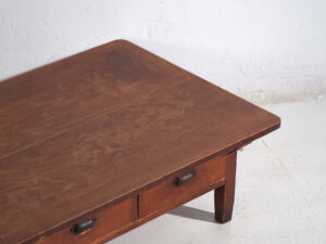 Mesa Baja Japonesa Antigua con Cajones – Periodo Showa – Japón c.1930-1950