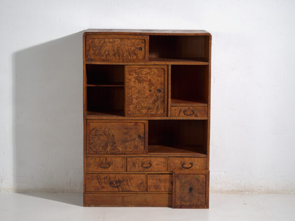 Tansu japonés antiguo tipo mizuya-dansu - Periodo Taishō/Showa (c.1910-1940)