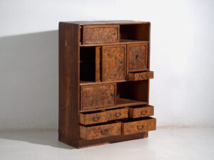 Tansu japonés antiguo tipo mizuya-dansu - Periodo Taishō/Showa (c.1910-1940)