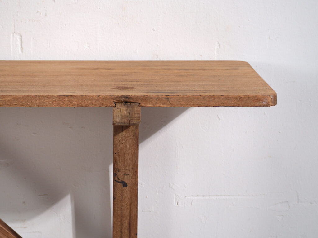 Mesa de trabajo japonesa antigua - Periodo Taishō–Showa (1910–1950) #1